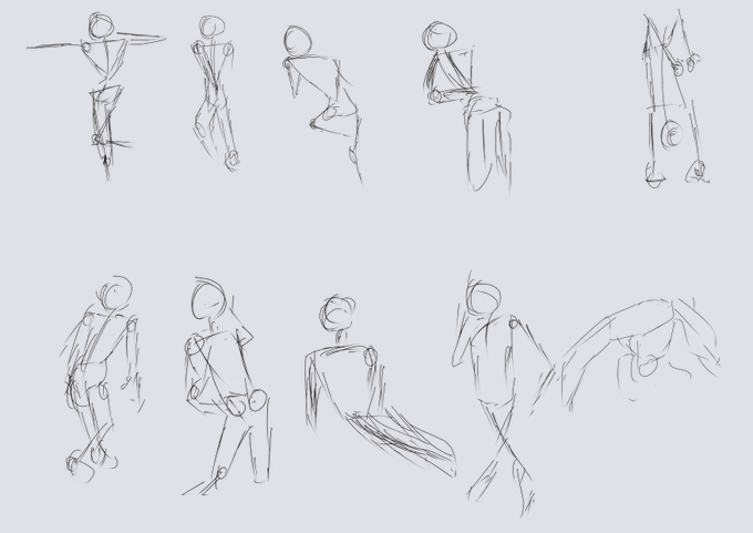 Daily pose training 🙃 