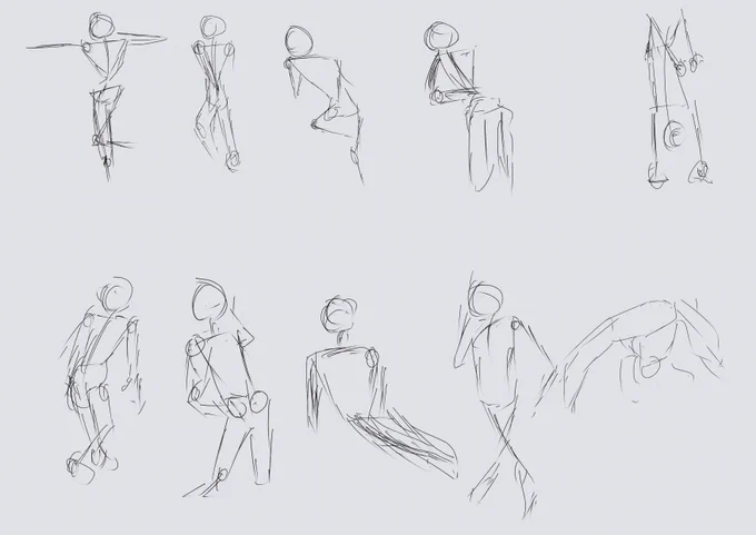 Daily pose training 🙃 