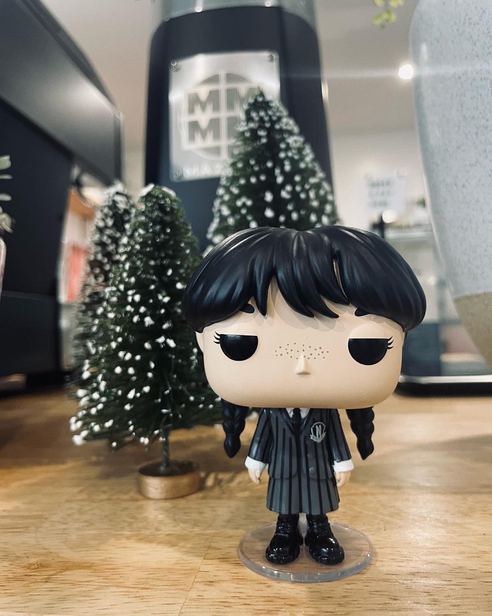 PopTartDU's tweet photo. 🖤 Wednesday 🖤
Wednesday Addams is waiting for her mid-morning coffee ☕️
#wednesday #wednesdayaddams #timburtonwednesday #timburtonswednesday #funkowednesday #funkowednesdayaddams #wednesdayfunko #wednesdayfunkopop https://t.co/1LxWQci0Ac