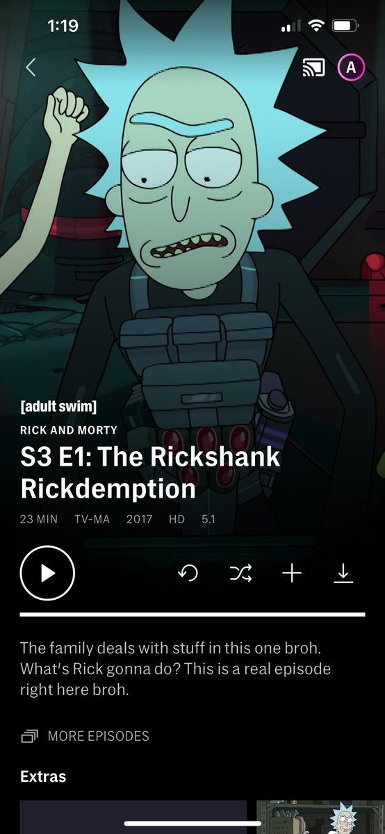 trixcat61's tweet photo. @JustinRoiland @hbo who is in charge of writing these episode descriptions? https://t.co/ALSUD3R7XP