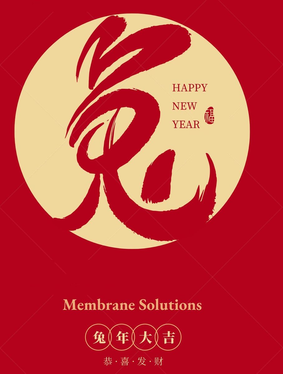 JakeTBSEV's tweet photo. Mmebrane Solutions wishes a bright 2023 to all friends.
#newyear #wish #lab https://t.co/WuZbnf4UQ6