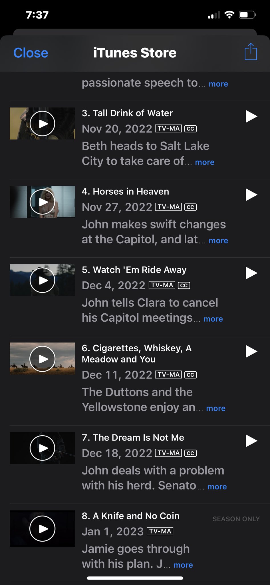 Jonathan Chalk on Twitter "Yellowstone Why is last Sundays episode