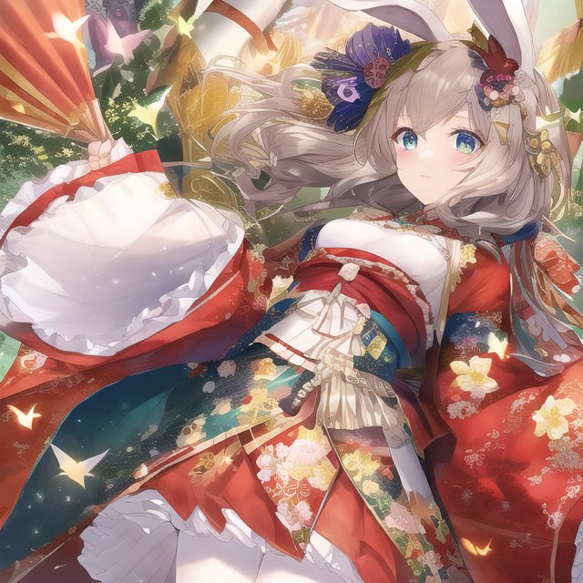 あけおめ!#AIイラスト 
#AIイラスト好きさんと繋がりたい 