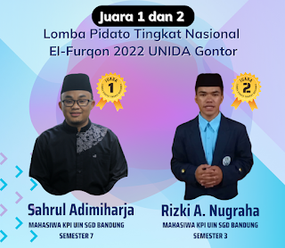 DakwahPos's tweet photo. Hebat, Mahasiswa KPI UIN Bandung Raih Juara 1 Lomba Pidato Tingkat Nasional https://t.co/ZJQFNukIhg https://t.co/BhqYQEA8ih