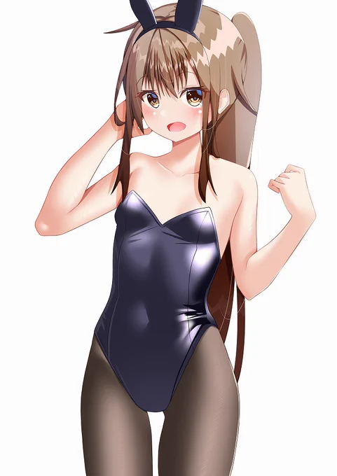 #艦これ
今年最初の絵
兎年だということでバニー文月ちゃん!!! 