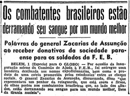 sentandoapua's tweet photo. Notícias da 2ª Guerra: 02JAN1945-Os combatentes brasileiros estão derramando seu sangue por um mundo melhor https://t.co/zLSkxx4496 

#JAN45 #OGlobo #Sangue #combatentes https://t.co/69jaE3zFLg
