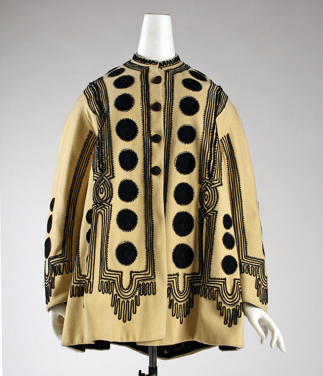 Jacket, 1860s #fashionhistory #themet metmuseum.org/art/collection…