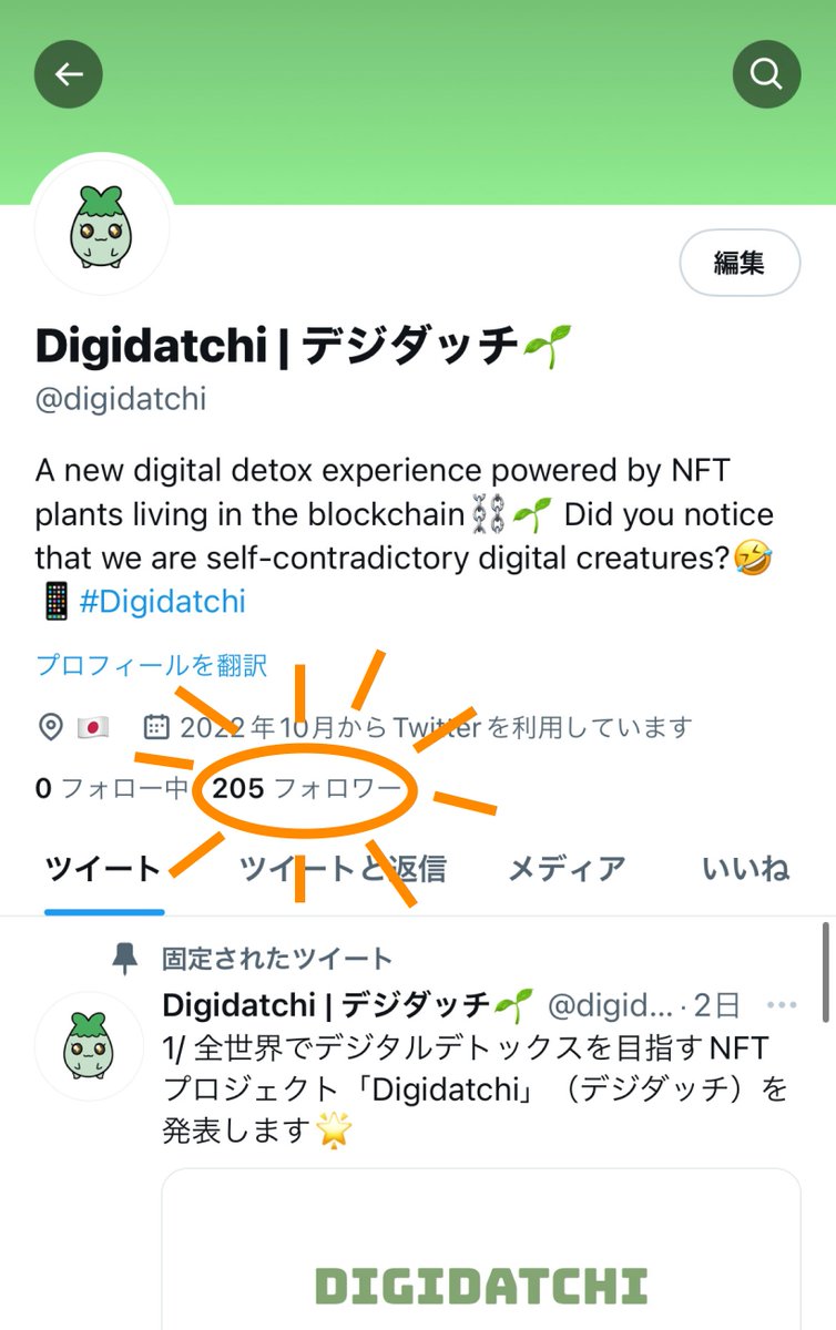 digidatchi's tweet photo. 200人突破！？！？！😳ありがとう💚💚
#Digidatchi https://t.co/WjrtLLKMol
