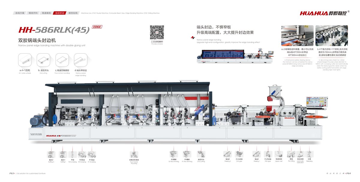 WinTan1227's tweet image. HUAHUA CNC Woodworking machine 
Full Solution for customized for furniture

Model HH-586 - Edge Banding Machine 
#edgebandingmachine #cnc #woodworkingmachine