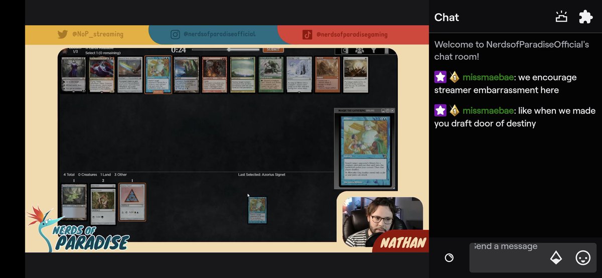NoP_streaming tweet picture