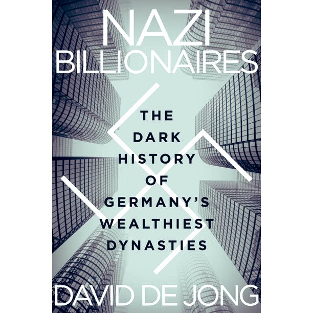 arsenhoxha's tweet photo. My beginning-of-the-year book recommendation. @davidthejong’s  #nazibillionaires The incredible/dark story of Germany’s wealthiest individuals, who not only flirted with the nazis, but enabled their regime to succeed. #Nazism #germany #fascinatingread https://t.co/qUQ7CpAlGq