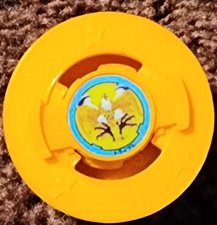 NicholasCopel20's tweet photo. This is an anime accurate Beyblade Plastic Generation Original Series Trygle. It is one of the best Beyblade's I have ever owned and produced by. GhoastmasterGaming https://t.co/aPShjD3FHs