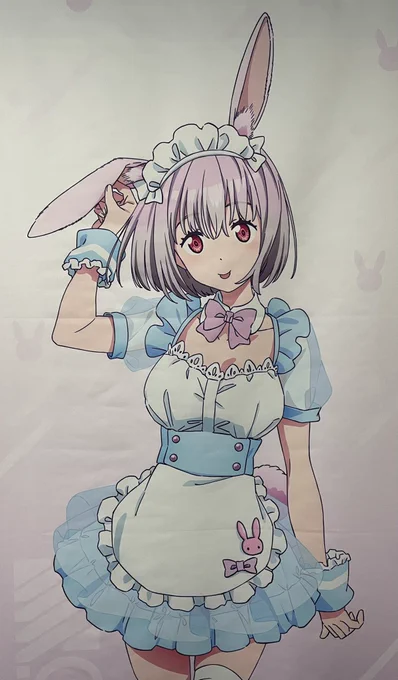 うさぎコスチュームのアカネちゃんも可愛いという事実は知っているね?まぁどんな格好でも可愛い訳だが#新条アカネ生誕祭2023 
