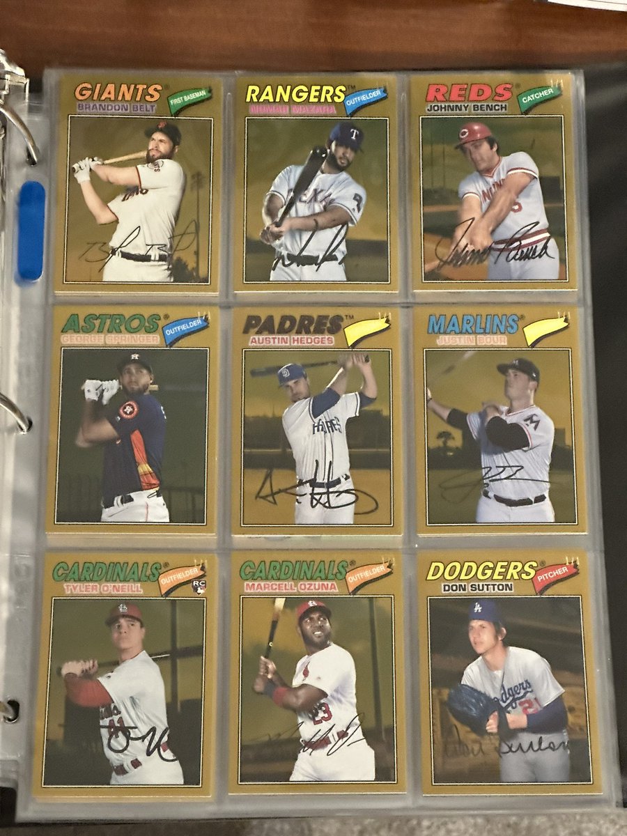 skfurlong's tweet photo. @ENSportsCards1 How about just a few from my collection of 2018 Topps Archives 1/1???  Pt.1 https://t.co/8p18UFj7xf