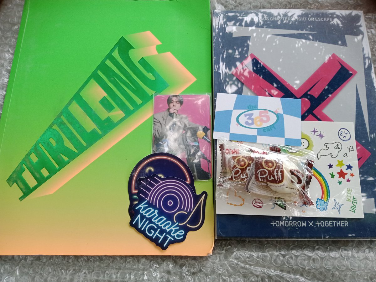 tiggytigwin_02's tweet photo. 💌 #lcstevches,  #THE365CARTFEEDBACKS
🏷️ @lcste__, @THE365CART
Hello! Received my random unsealed album prize  Appreciated it a lot. got some delays but all worth it.  Actually 
this was my won on my prev account that got sus @/tiggytig_win. Thank you so much po! https://t.co/CaOplLScNy