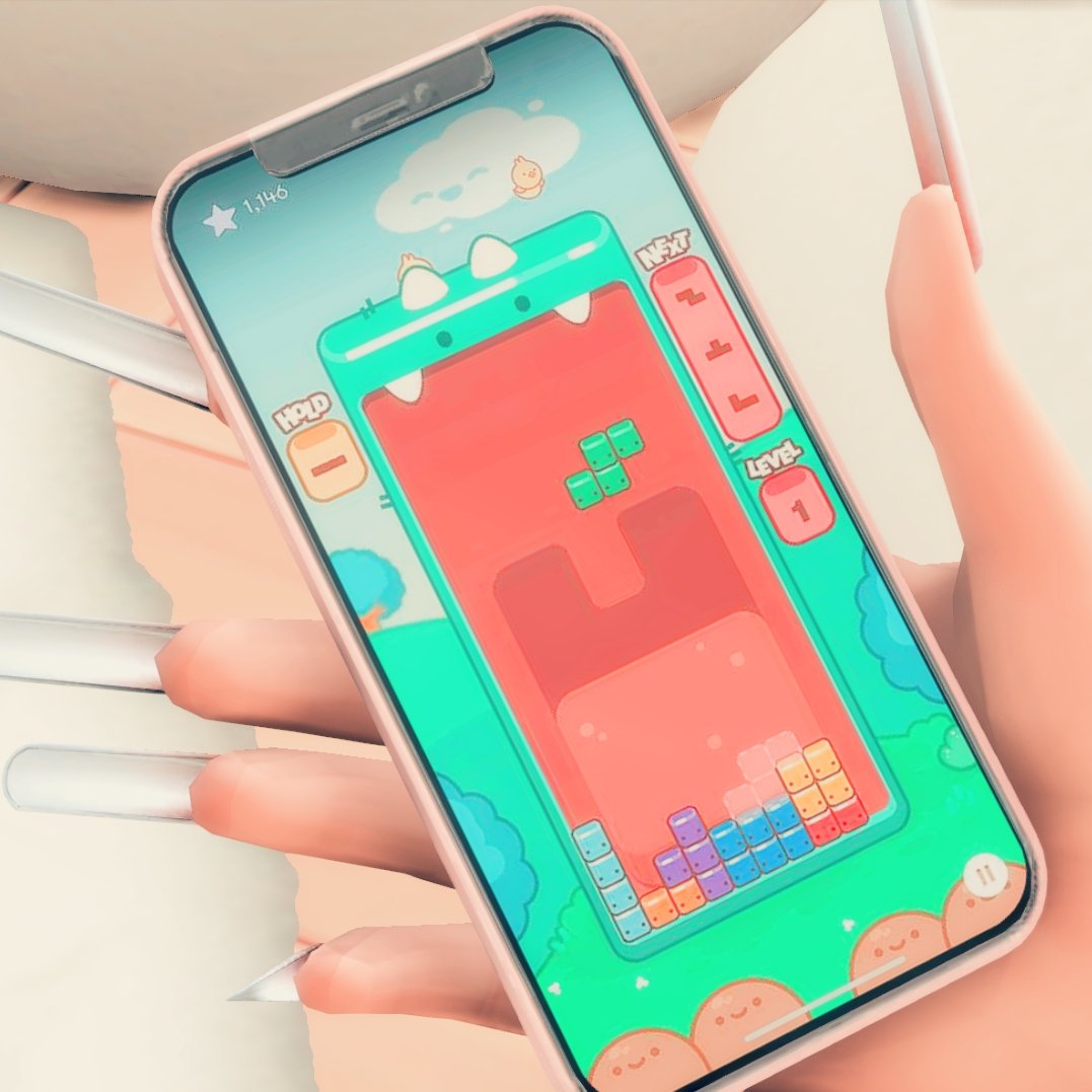 xxtinkerbell's tweet photo. This is another cute Iphone replacement mod for your sims phones 😍🌟 There are 67 custom phone covers to choose from, and new screen images for the camera, text messages, mobile games, facetime, and the web! ~ https://t.co/jp6CrdaRbl