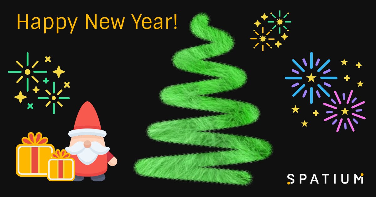 spatium_news's tweet image. Better than any New Year has been and will be, Better than any joy known or to be known, Better than any wish realized or to be realized-that’s how, this New Year should be for you. Have a great new year! #happynewyear #spatium