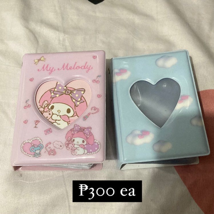 4sunjake's tweet photo. wts lfb ph

random collect book 

— payo/1 week
— sleeves are kinda dusty pero some are good as new
— dm for more pics &amp; inquires 

# my melody with hana sanrio my melody cometscrush https://t.co/p0eWIoD6bp