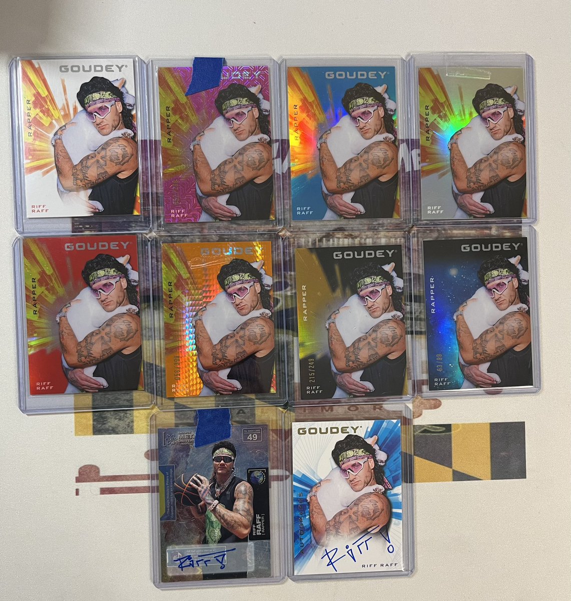 gametimegary's tweet photo. Just messed around and copped every @JODYHiGHROLLER card #daledantony https://t.co/ZPoCnr6g4W