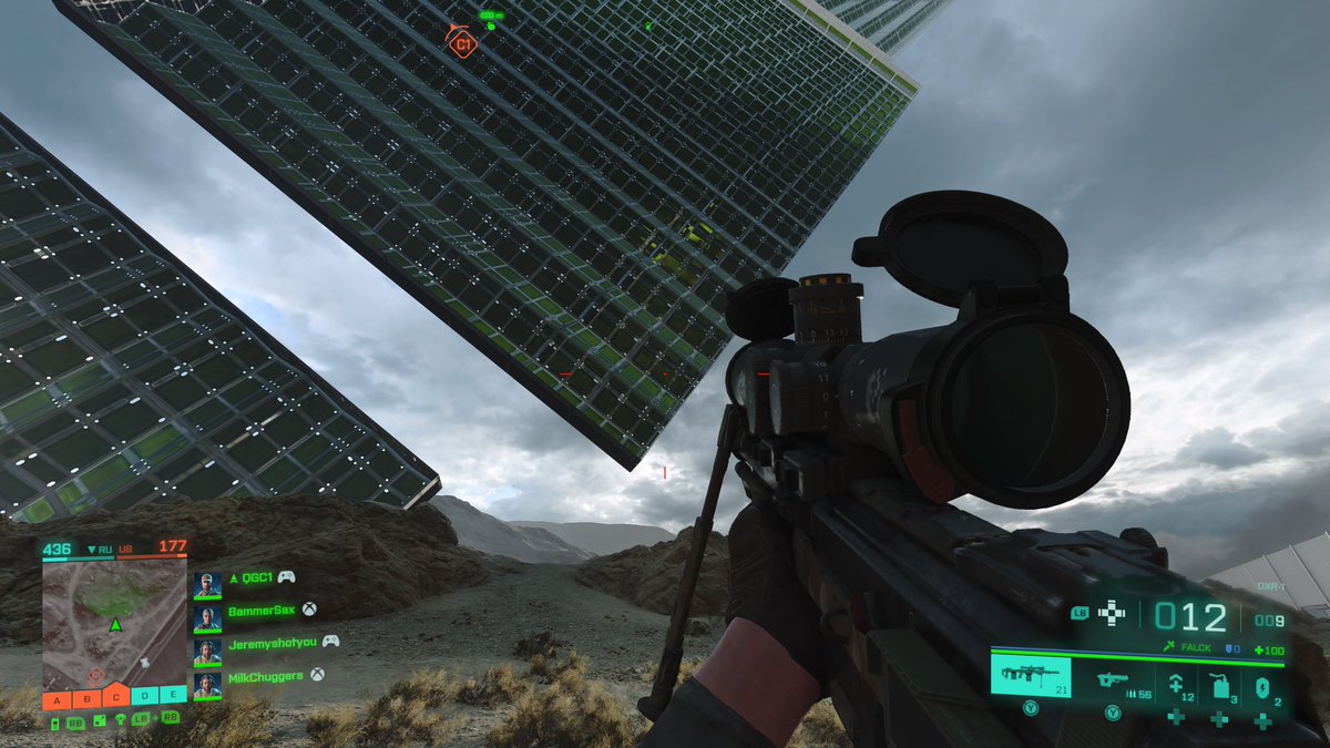 BamzBattlefield's tweet photo. @EA_DICE @Battlefield @BattlefieldComm it almost seems as if the world in #Battlefield2042 is falling apart around me lol hope this gets fixed soon thanks team #Battlefield #Xbox #XboxSeriesX #glitch #diceplease https://t.co/66M2gYMer3