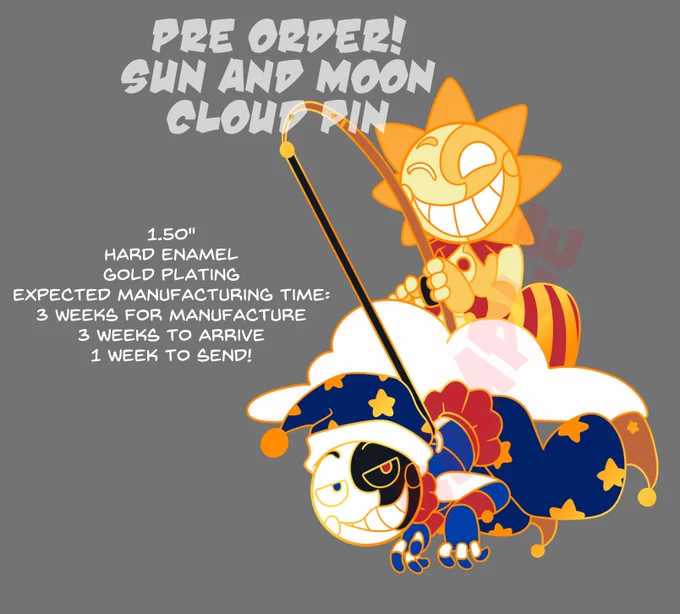 I'll make a more official tweet for these later, but for the night crewwwwPre/Orders available now! Check the replies <3 
