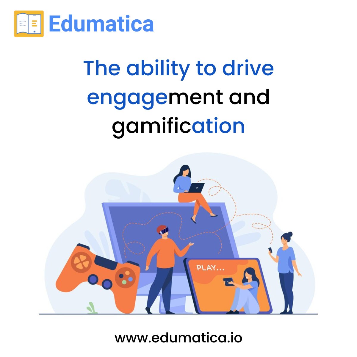 Edumatica_io's tweet photo. Professional LMS Software for Colleges and Universities - Course Creation and Management
Connect your Faculties and students by providing them with a structured academic calendar.
To know more visit
https://t.co/5ZsbvcEJYy
Or Call at 7703919243
#lmssoftware #edumatica https://t.co/lWOWMY5A5O