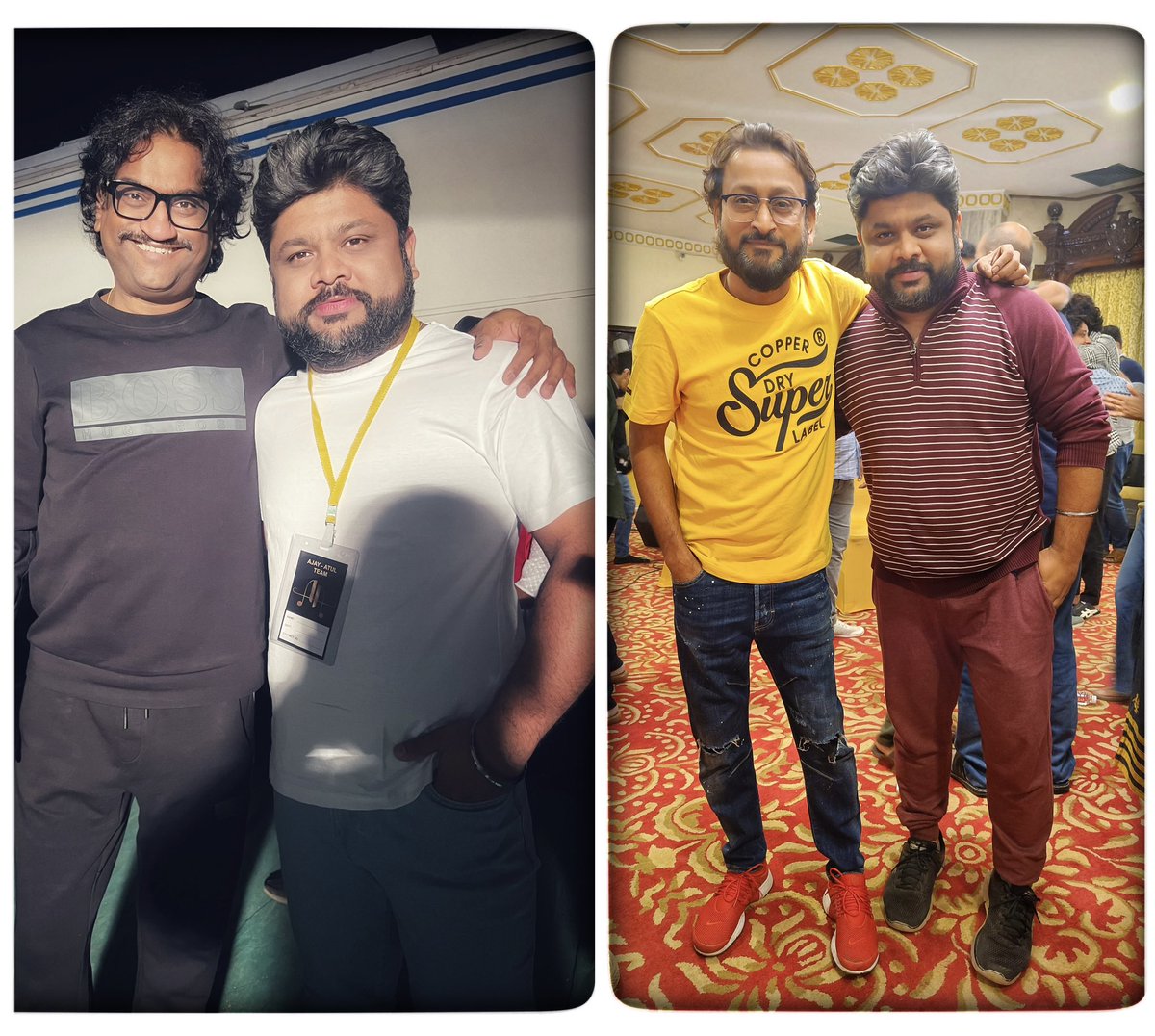varadkat's tweet photo. First Day First Concert 1 Jan AjayAtul Live 2023 

#ajayatullive #music #ajayatul #musician #teamwork @AjayAtulOnline https://t.co/NqEefNe5F3