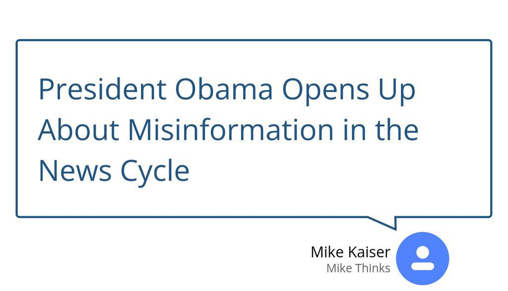 johnkaiser13's tweet image. Misinformation within the news seems to be the new normal today.

Read more 👉 lttr.ai/6b4D

#PresidentBarackObama #WhiteHouse #DigitalEditing #MiningProcess #ImproveVastly #NormalToday #UpdatedConstantly #LibraryAssociatedConference #PartisanFocus #ElectedOfficials