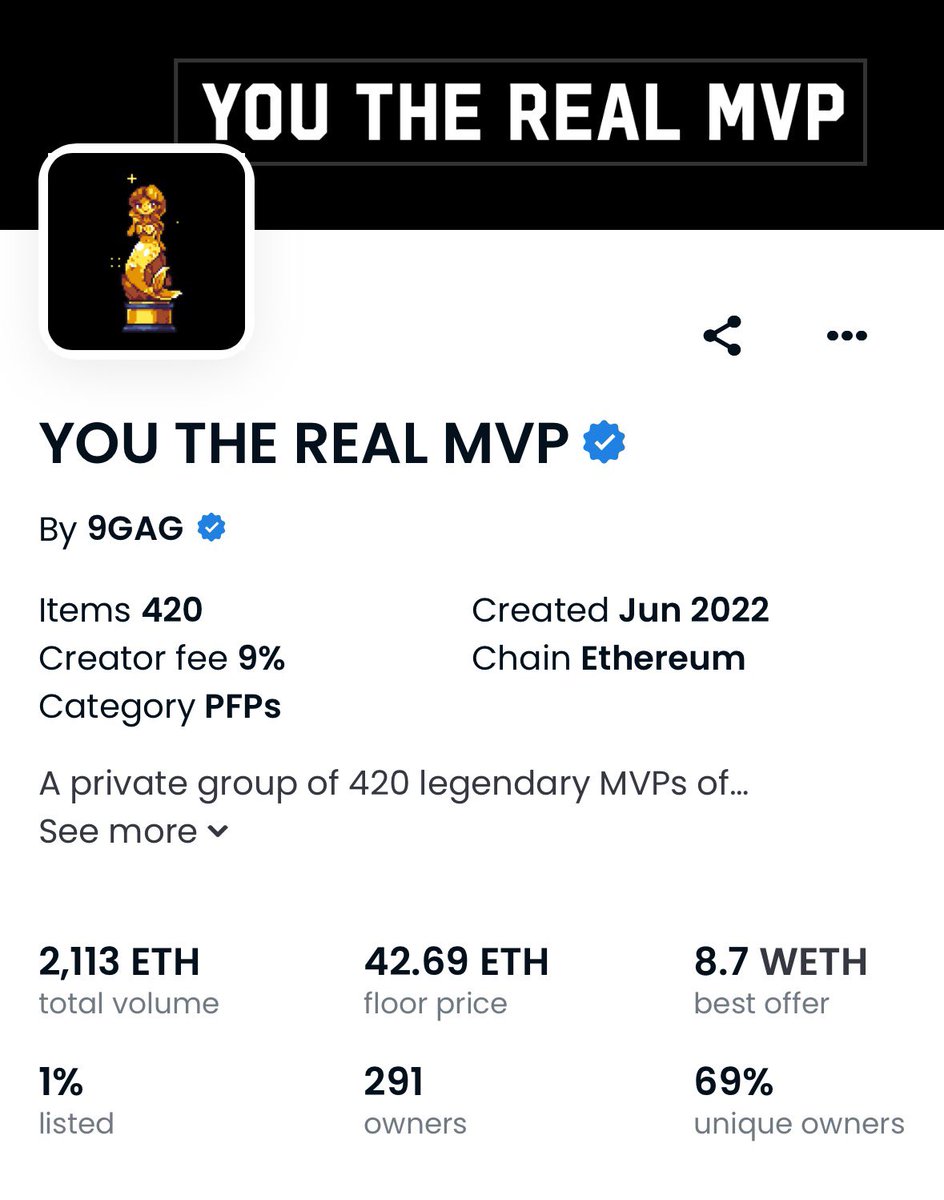 9gagceo's tweet photo. Our team is really grateful for your support to @Memeland MVP, Potatoz, and our Captainz mint.

Mint Date: Jan 4, 2023
Mint Price: 1.069Ξ
Website: https://t.co/0qJAgyRmmR (exact URL to be announced)

That said, two things:

1. BE AWARE OF SCAMS
2. DO NOT OVER-INVEST 

AHOY! 🏴‍☠️ https://t.co/7qviN3p3fy