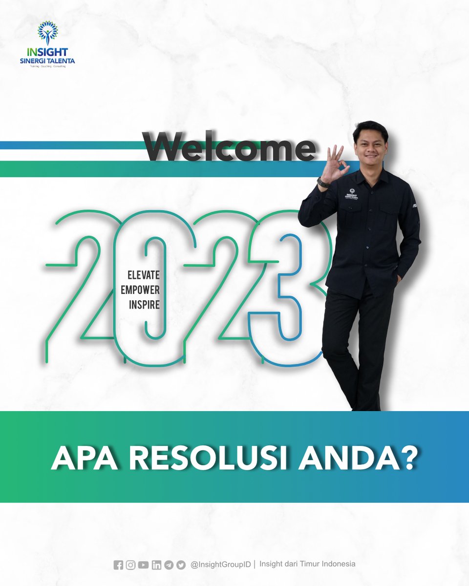 Selamat datang Tahun 2023.

Apa Resolusi Anda tahun ini Insightful People?

instagram.com/p/Cl_CZU3tQxp/

#insightdaritimurindonesia #growwithinsight #insightonlinesolutions #resolusi #2023 #resolusi2023 #welcome2023
