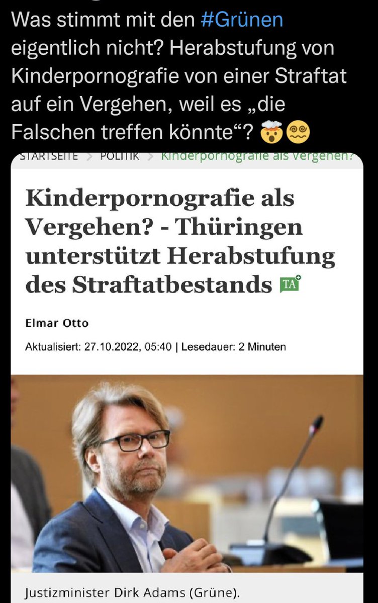 UndNie's tweet photo. @kassem_ts Vom Thema ablenken.
Das sind die Grünen Heuchler. https://t.co/gTNwz4NDRe