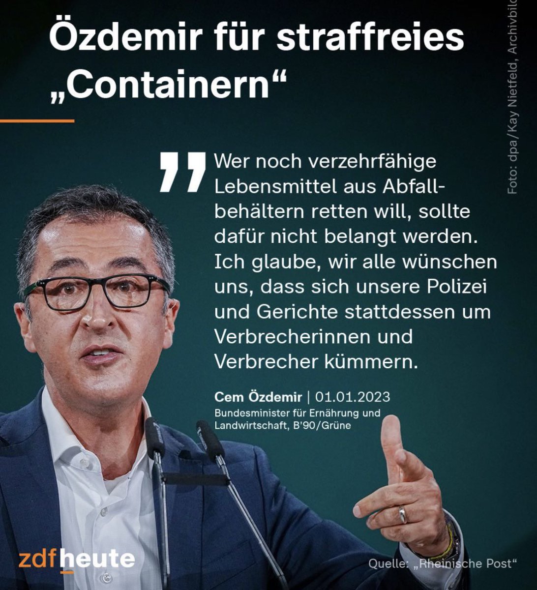 Vollen Support für den Vorstoß von <a href="/cem_oezdemir/">Cem Özdemir</a> ✅