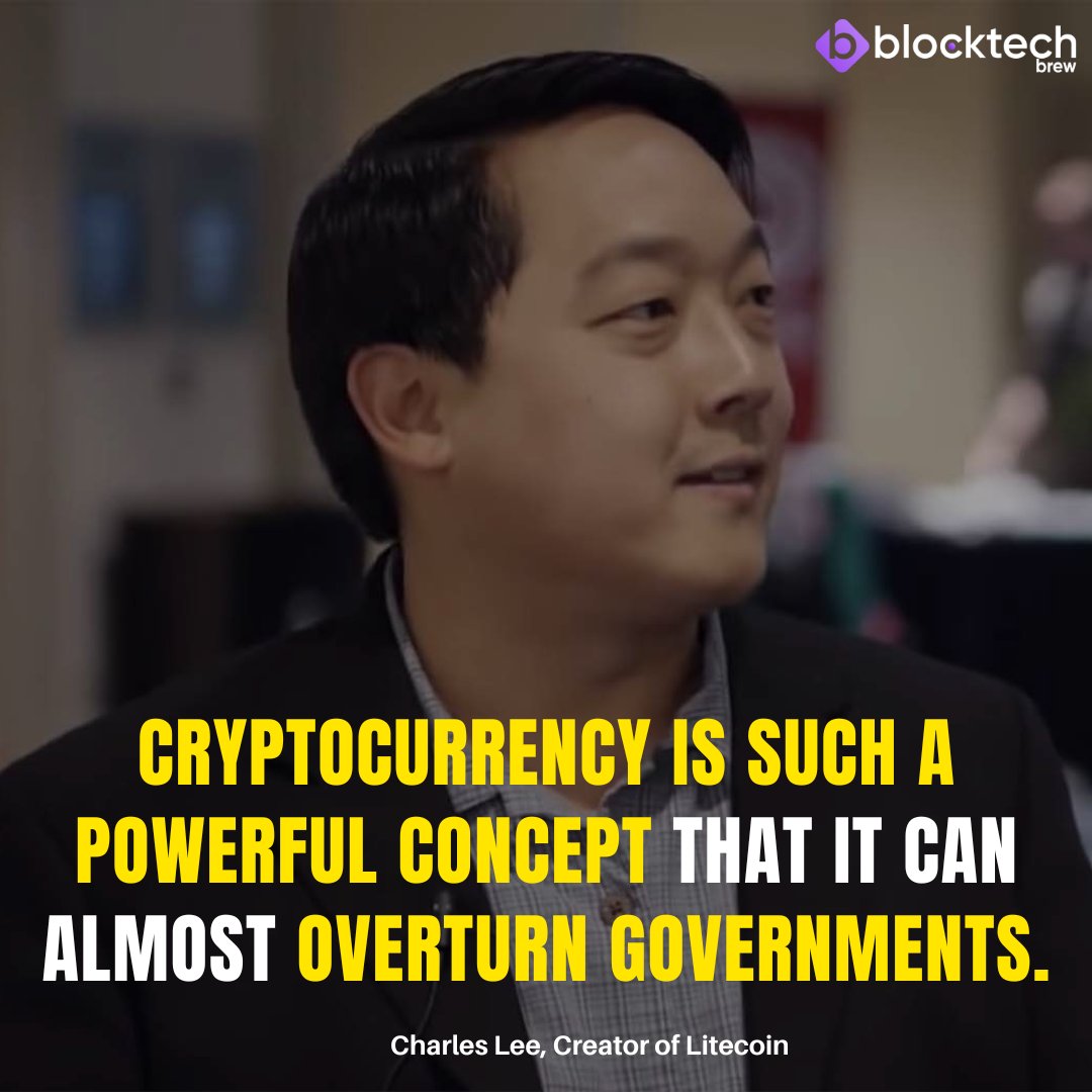 blocktechbrew's tweet photo. Quote of the Day #QOTD
.
.
#quotes #quoteoftheday #quote #motivation #motivationalquotes #inspiration #inspirationalquotes #instagood #cryptocurrency #crypto #cryptoquotes #CharlesLee #Litecoin #Blocktech #BlocktechBrew https://t.co/xuWKezgKYJ