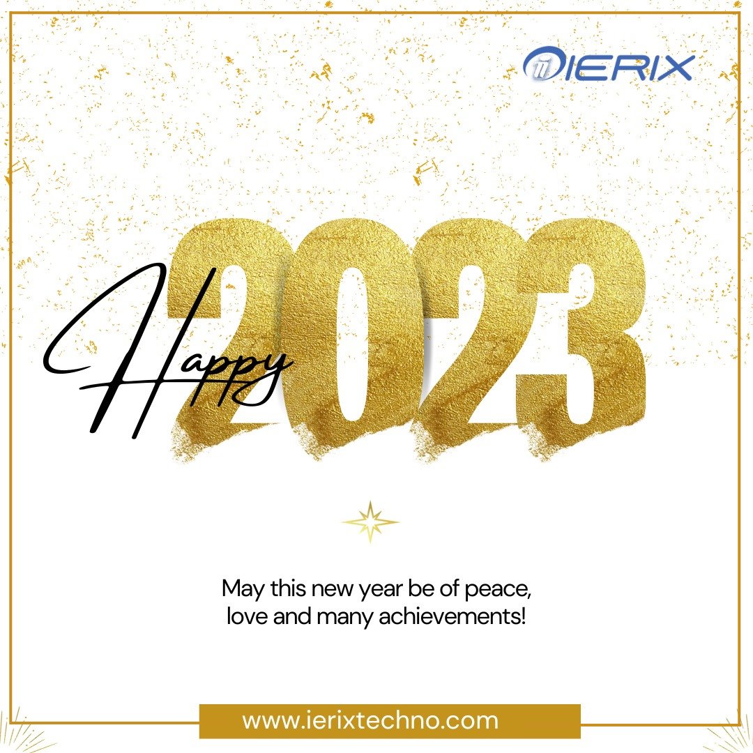 IerixTechnology's tweet photo. Here's to new beginnings in 2023! Wish you and your loved ones a very happy new year!

#ierix #newyear #happynewyear #happy2023 #2023 #year #new #happy #today #explorepage #explorer #trending #viral https://t.co/mhKfNf34iM