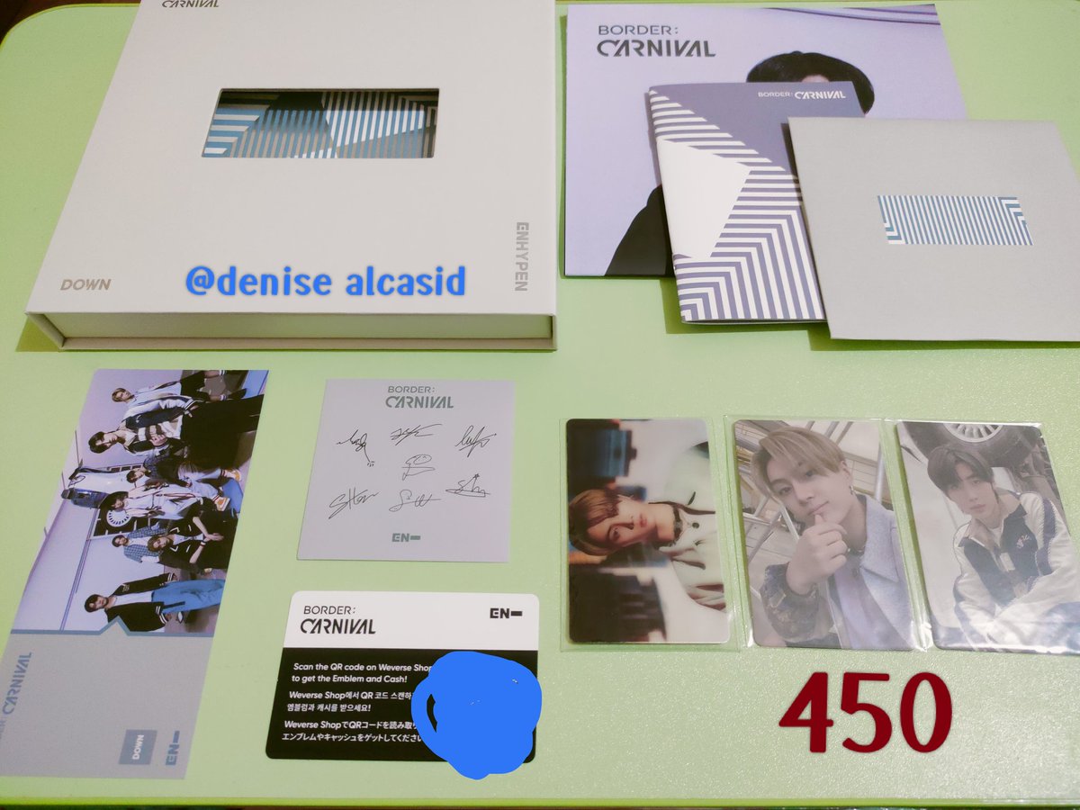 bluemingdaze's tweet photo. Wts lfb border day one dusk &amp; dawn and border carnival up &amp; down albums for sale! Price and inclusions are on the pic. All mint condi! Check https://t.co/8RiN5PbiLV for more info!

Help rt pls!
@ENHYPENMARKETPH @ENHYPENmerchbot @ENHYPEN_merchRT @ENHYPENPapelsRT https://t.co/xdj5XXQVkE