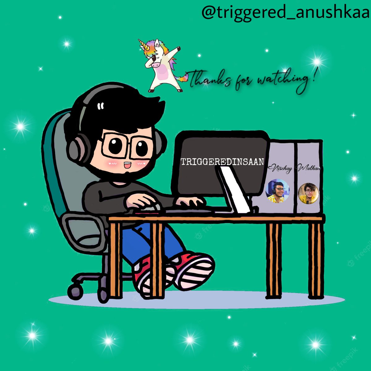 triggeredanush1's tweet photo. Was trying to make nischay ka intel wala pc but woh itna acha ni bana so yeah ...next time will make much better😭
@TriggeredInsaan https://t.co/8MLeJqBTiV