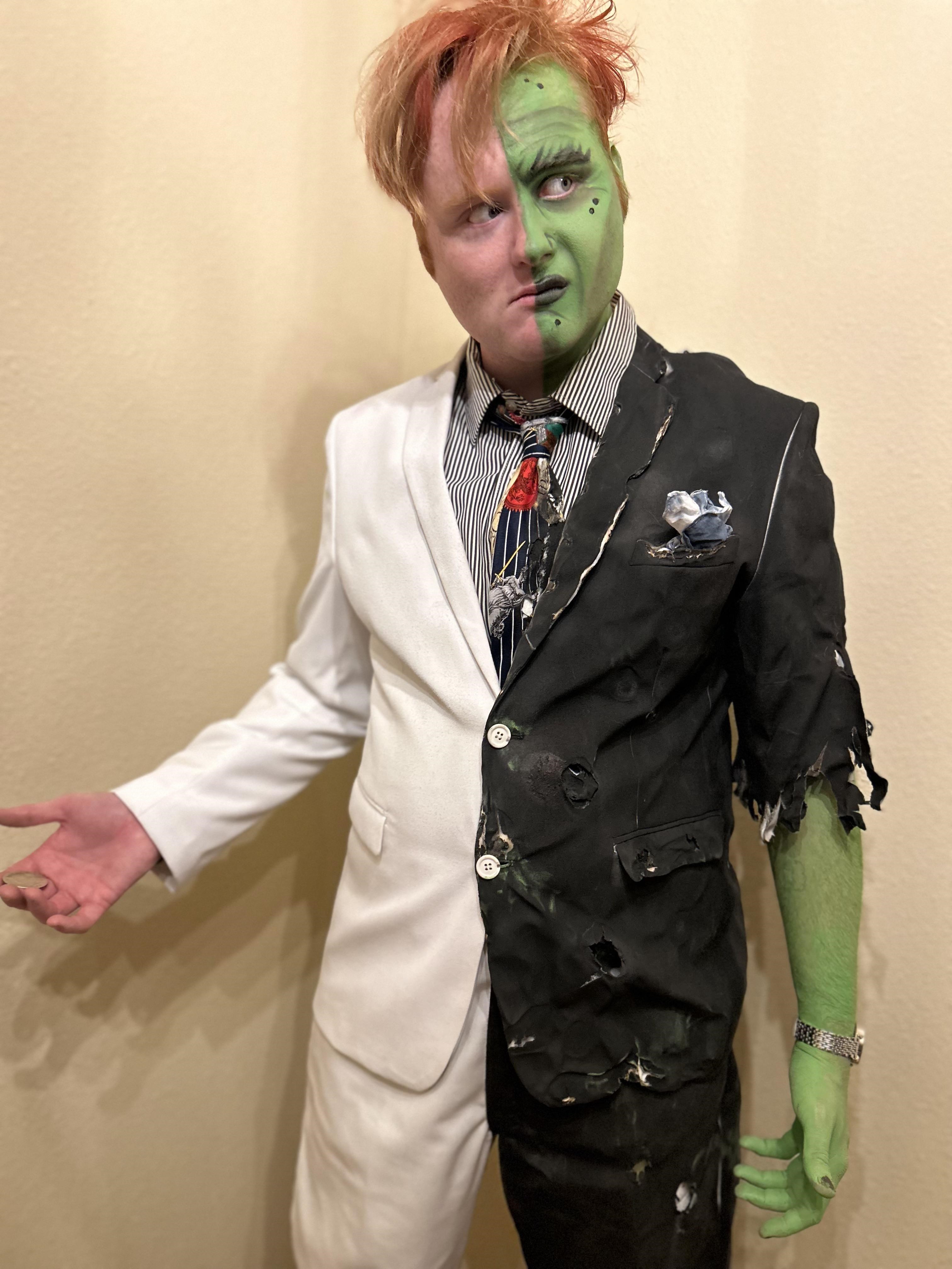 Two face costume deals