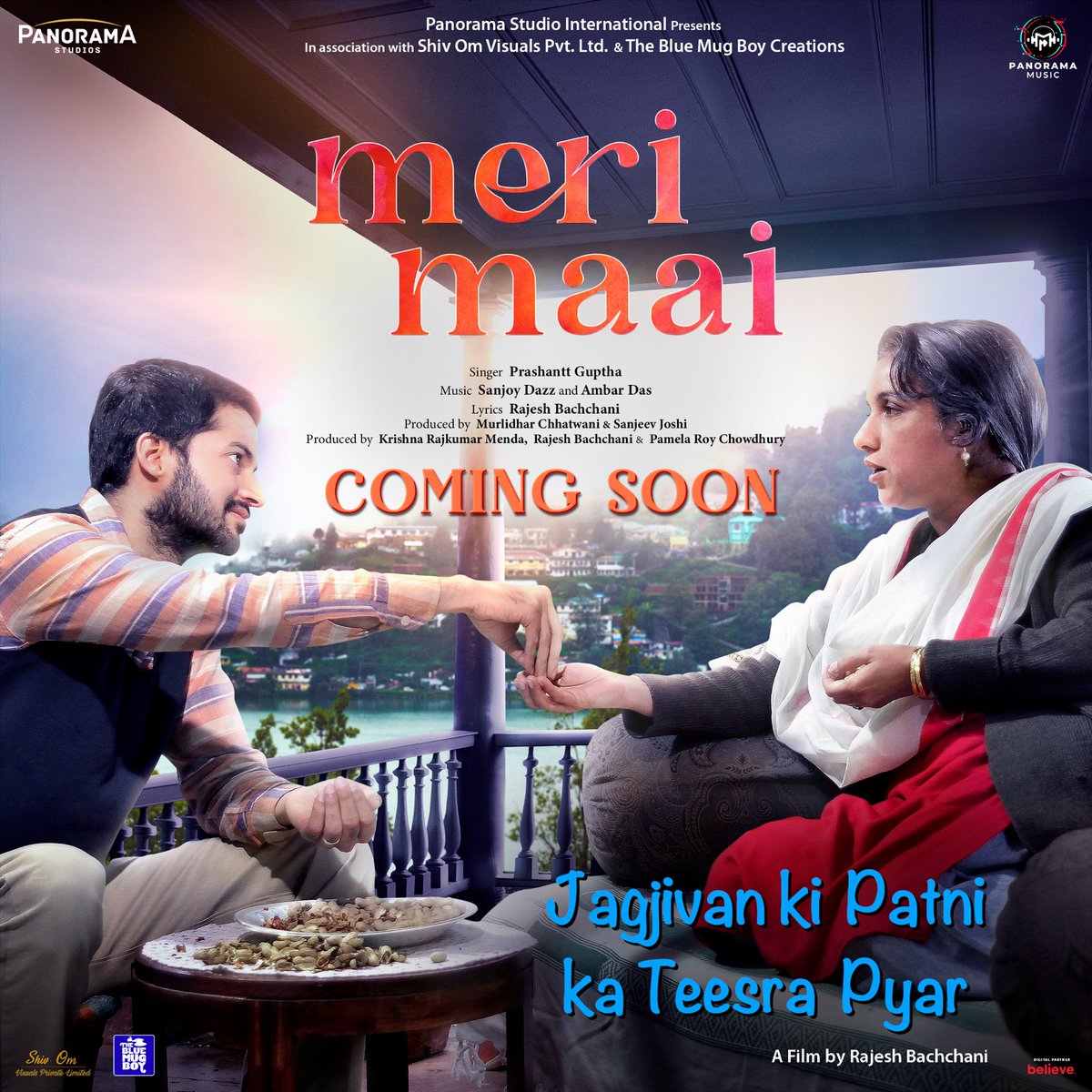 Guys- next release👇
Ek geet Maa ki mohabbat ke naam! Presenting you the official poster of #MeriMaai from #JagjivanKiPatniKaTeesraPyar 
Teaser releasing tomorrow on #PanoramaMusic 
#RajeshBachchani <a href="/murli_sonu/">Murlidhar Chhatwani</a>
#PamelaChowdhury #TheBlueMugBoy <a href="/PanoramaMovies/">Panorama Studios</a> <a href="/PanoramaMusic_/">Panorama Music</a>