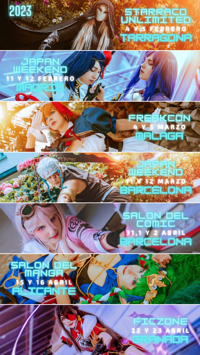 PRESENTO LOS EVENTOS DEL 2023