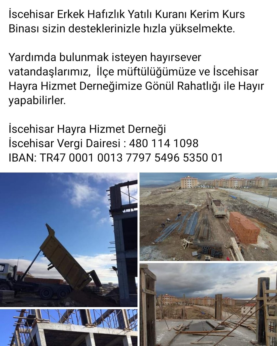 İscehisar İlçe Müftülüğü (@iscehisar_muf) on Twitter photo 