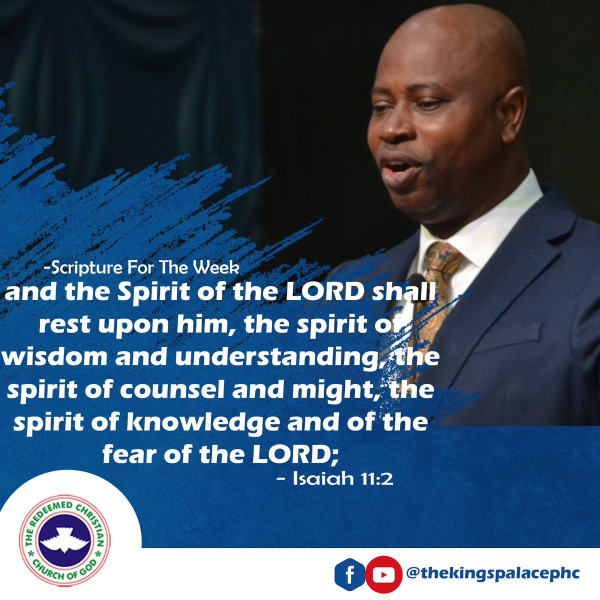 kingspalacephc's tweet photo. #TheKingsPalacePHC 
#scripturefortheweek
#pastordavidadewuyi
#rccg 
#diggingdeepservice 
#faithclinic 
#pastoreaadeboye 
#pastorfoluadeboye
#rccgconvention 
#perfectjubilee
#augustconvention2022
#rccgkingspalaceph 
#kingspalaceph
#davidadewuyi
#biblestudy
#evangelism https://t.co/axcsu5ZlOo