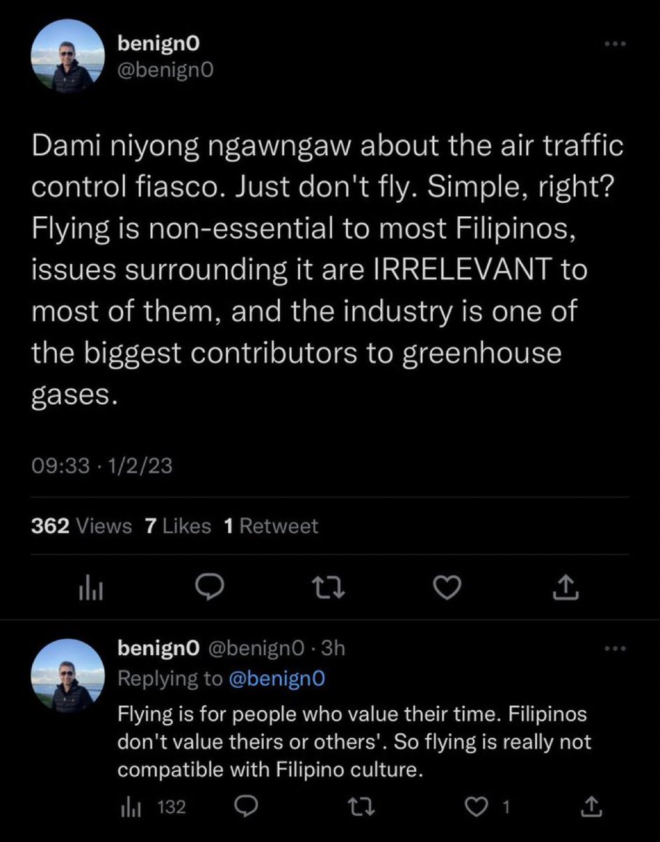 inkblot0911's tweet photo. Mahal ang bilihin? Mag noche buena ng P500. Mahal ang sibuyas, bumili lang ng konti. May breakdown ang NAIA navsys? Huwag lumipad. Ayaw higpitan ang flights fr China for Covid? Huwag huminga (or pa-unti-unti lang kung ASEC ang magsasalita). Jan1 pa lang. 364 days to go. Kaya pa? https://t.co/pMmy1nx7Tt