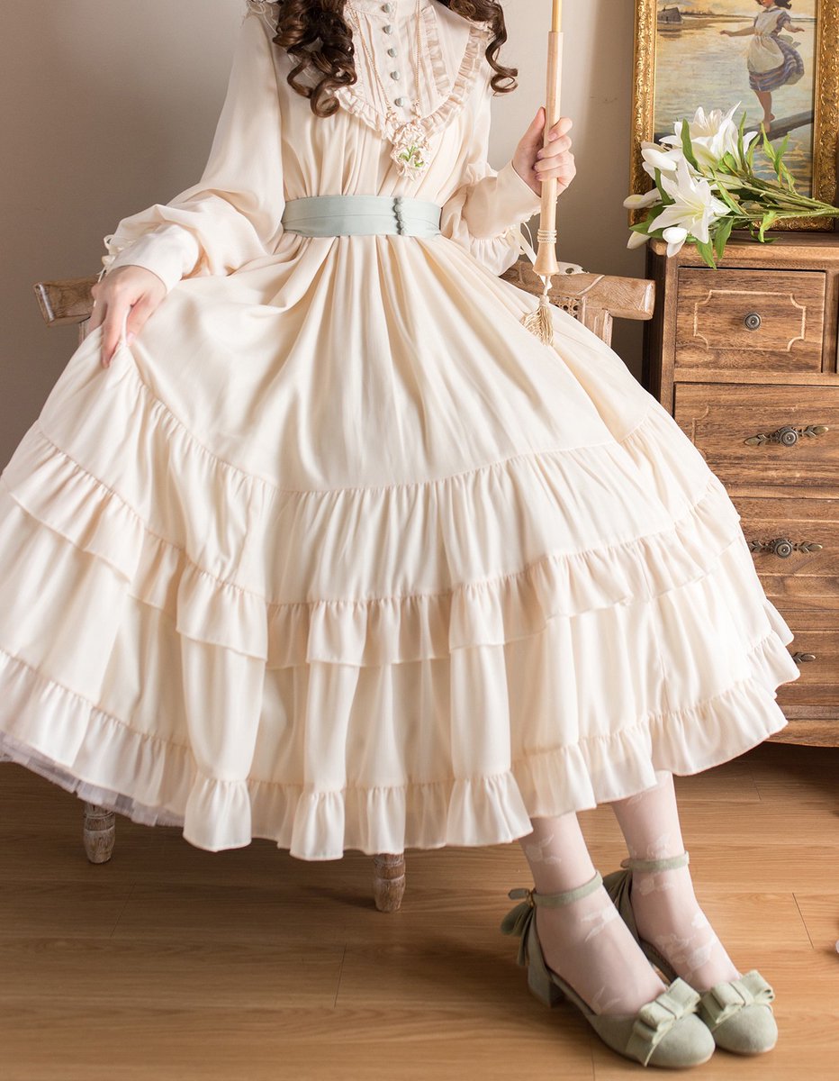 epetice's tweet image. 本日終了‼️
Princess of Windsor ワンピース・長袖【Little Dipper】

全4カラーからお選びいただける無地ワンピ🌟
重ね着やAラインスタイルなど、様々な着こなしをお楽しみいただけます！

ご予約は本日23:59まで🕰
❄️Winterクーポン「2022winter」で10%OFF⛄️
epetice.com/?mode=srh&amp;amp;sort…