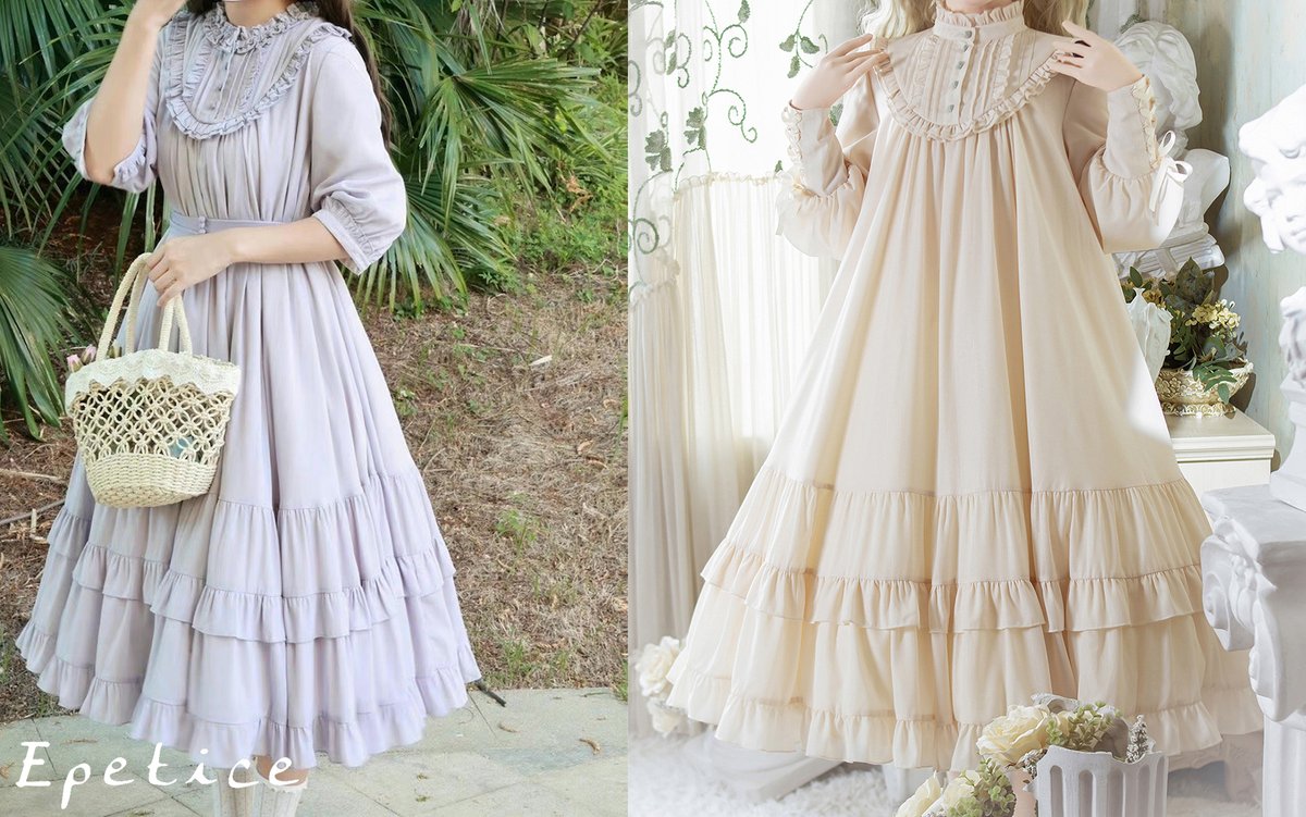 epetice's tweet image. 本日終了‼️
Princess of Windsor ワンピース・長袖【Little Dipper】

全4カラーからお選びいただける無地ワンピ🌟
重ね着やAラインスタイルなど、様々な着こなしをお楽しみいただけます！

ご予約は本日23:59まで🕰
❄️Winterクーポン「2022winter」で10%OFF⛄️
epetice.com/?mode=srh&amp;amp;sort…