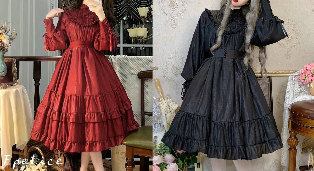 epetice's tweet image. 本日終了‼️
Princess of Windsor ワンピース・長袖【Little Dipper】

全4カラーからお選びいただける無地ワンピ🌟
重ね着やAラインスタイルなど、様々な着こなしをお楽しみいただけます！

ご予約は本日23:59まで🕰
❄️Winterクーポン「2022winter」で10%OFF⛄️
epetice.com/?mode=srh&amp;amp;sort…