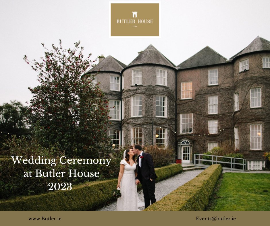 Butler House (@butlerhousekk) on Twitter photo 2023 begins, and so does the planning for that all-important day. Butler House offers a magnificent venue to hold your Wedding Ceremony. Contact Tess at events@butler.ie and find out how we can help your wedding dreams come through.
#weddingceremony #wedding #butlerhouse 2023 begins, and so does the planning for that all-important day. Butler House offers a magnificent venue to hold your Wedding Ceremony. Contact Tess at events@butler.ie and find out how we can help your wedding dreams come through.
#weddingceremony #wedding #butlerhouse