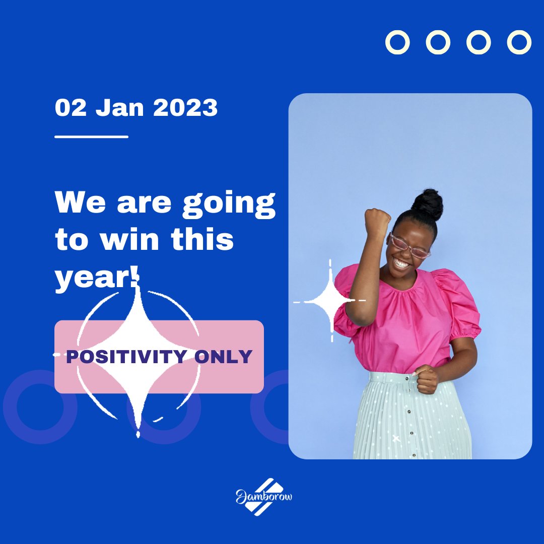 jamborowfintech's tweet image. We are excited about the new year and all the possibilities that come with it.

Cheers to winning in 2023.

To learn more about Jamborow, visit, jamborow.co.uk

#Jamborow #JamborowLTD #HappyNewYear #FinancialInclusion #FinTech #Grassroots #Africa