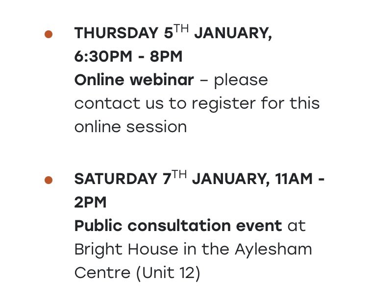 ACAPeckham's tweet photo. Developer's consultation events this week. ⬇️ Now or never - have your say! Support our campaign for a development that benefits local people &amp; responds to local context. SIGN our petition https://t.co/WbD6IJZHxR https://t.co/qv7zJkzx2x