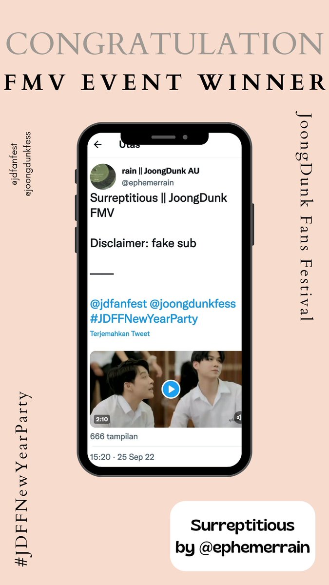 JoongDunk Fans Festival tweet media