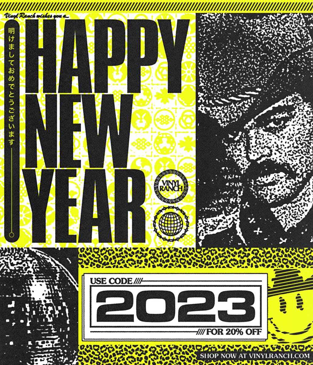 Hit the site and use code 2023 for 20% OFF 🤠🪩 Happy New Year!